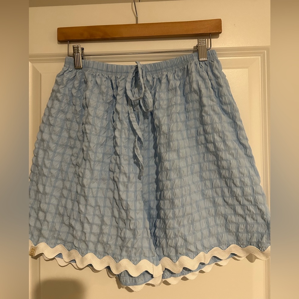 2PC Set Simply Southern Light Blue Pajamas - Picture 3 of 5